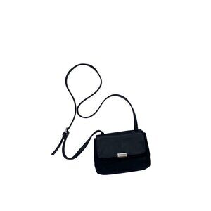 Nine West Black Crossbody Handbag With Adjustable Strap & Multiple Card Slots